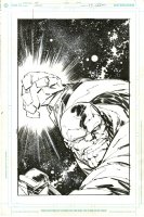 Thanos Issue 10 Page Cover Comic Art